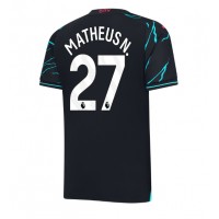Maglie da calcio Manchester City Matheus Nunes #27 Terza Maglia 2023-24 Manica Corta
